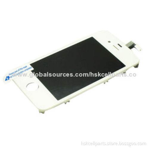 Completed Mobile Phone LCD with Digitizer Touchscreen Assembly, for iPhone 4S